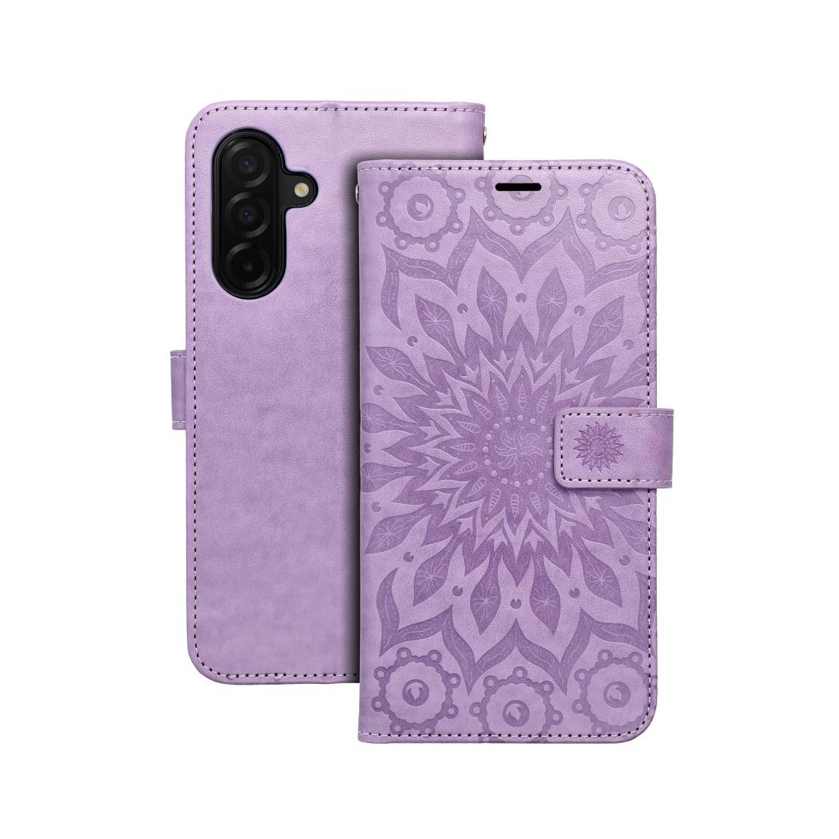 Etui z klapką na Xiaomi Redmi NOTE 15 PRO 5G Mezzo Book mandala fioletowe