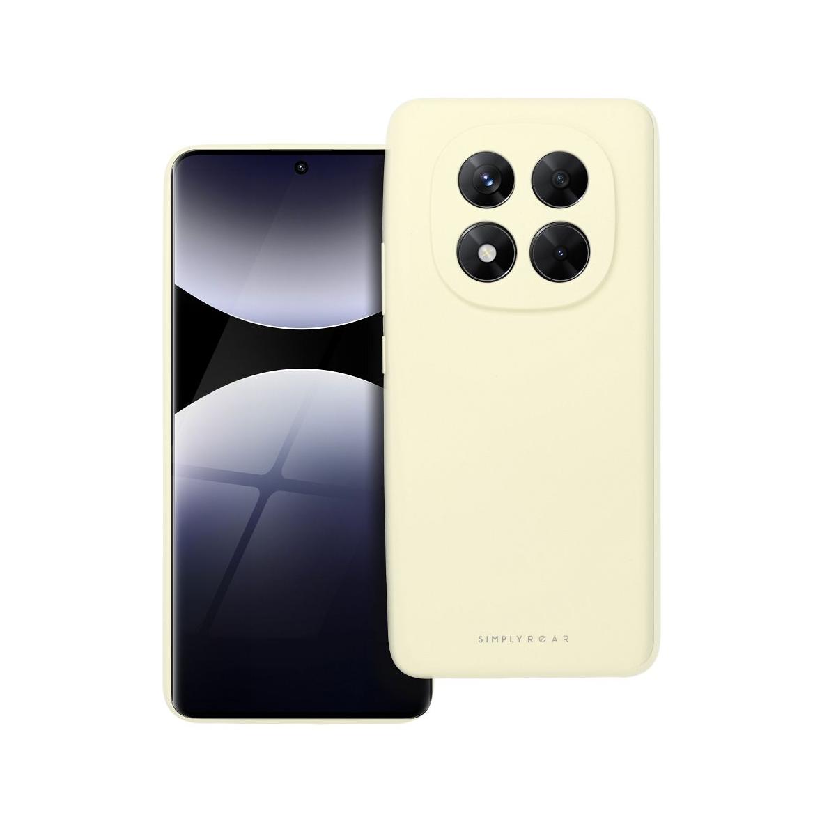 ROAR futerał CLOUD SKIN do XIAOMI Redmi Note 14 Pro+ 5G Jasnożółty