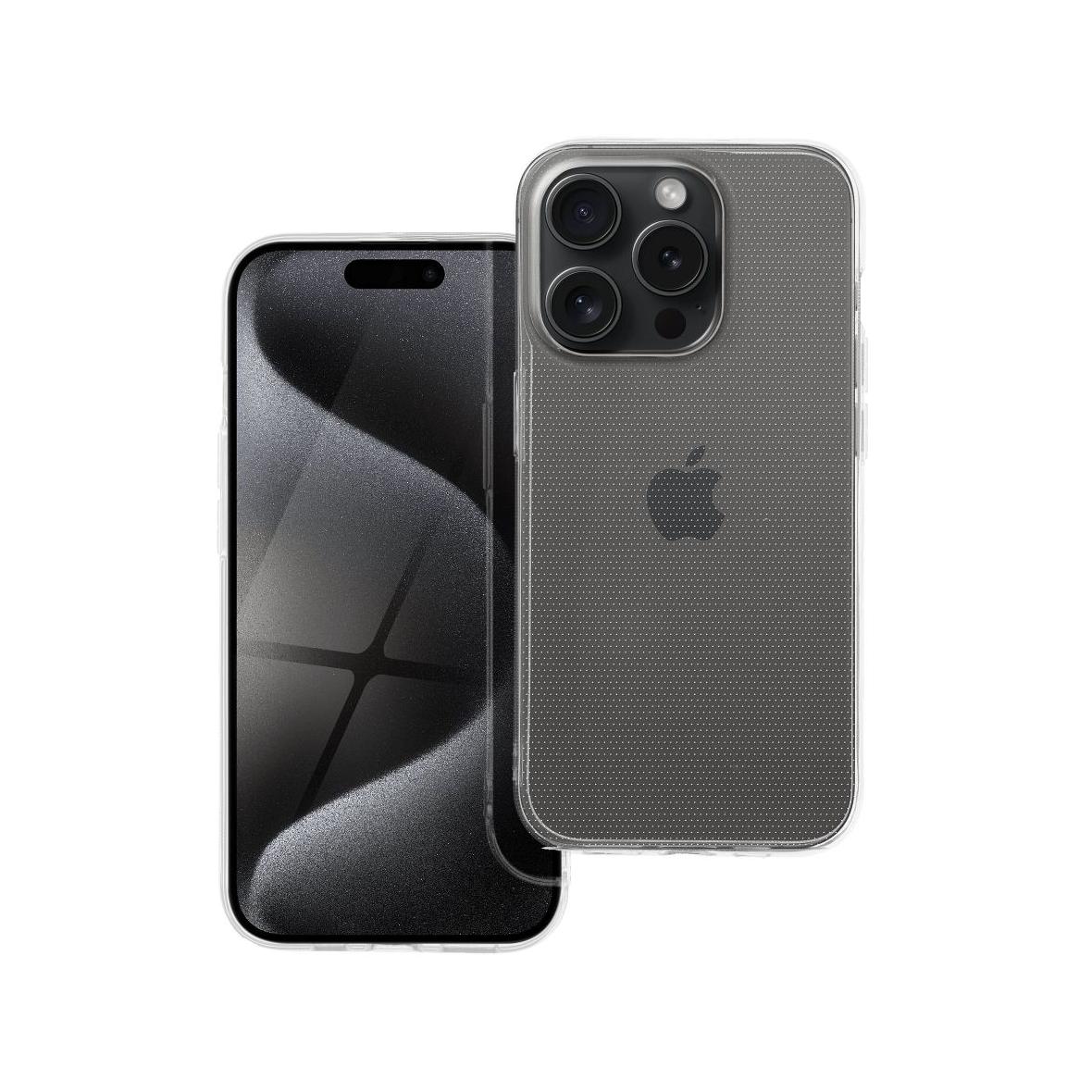 Futerał do iPhone 15 PRO Clear Case 2 mm Box transparentny