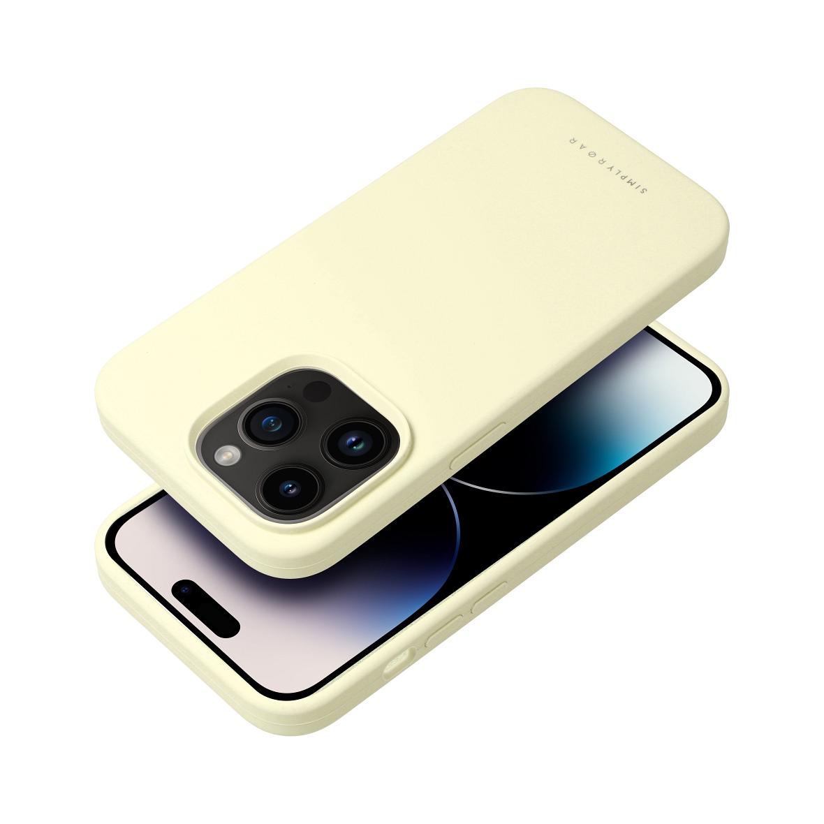 ROAR futerał CLOUD SKIN do IPHONE 16e (SE 4 2025) / 17e Jasnożółty