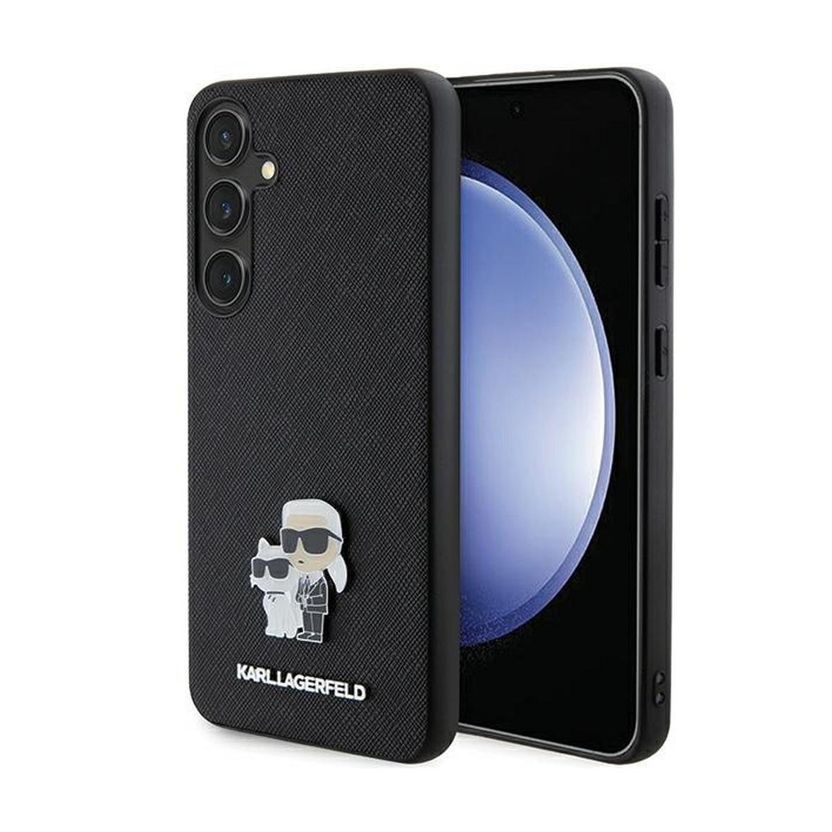KARL LAGERFELD futerał do SAMSUNG S24 Plus KLHCS24MPSAKCMPK (SAFFIANO KC PIN) czarny