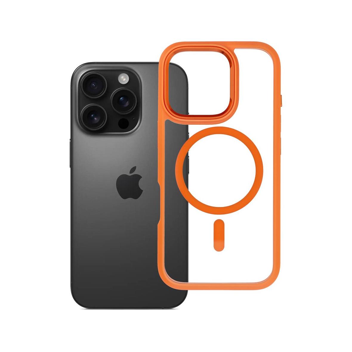 ROAR futerał MAG BUMPER kompatybilny z MagSafe do IPHONE 16 Pro pomarańczowy