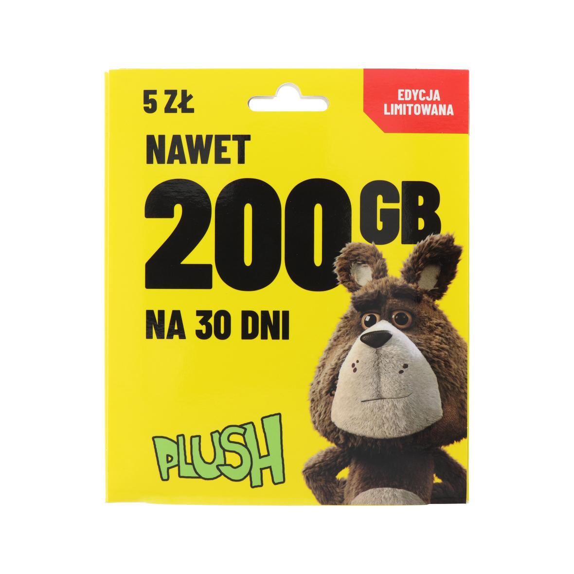 Karta Startowa PLUSH Internet Bis