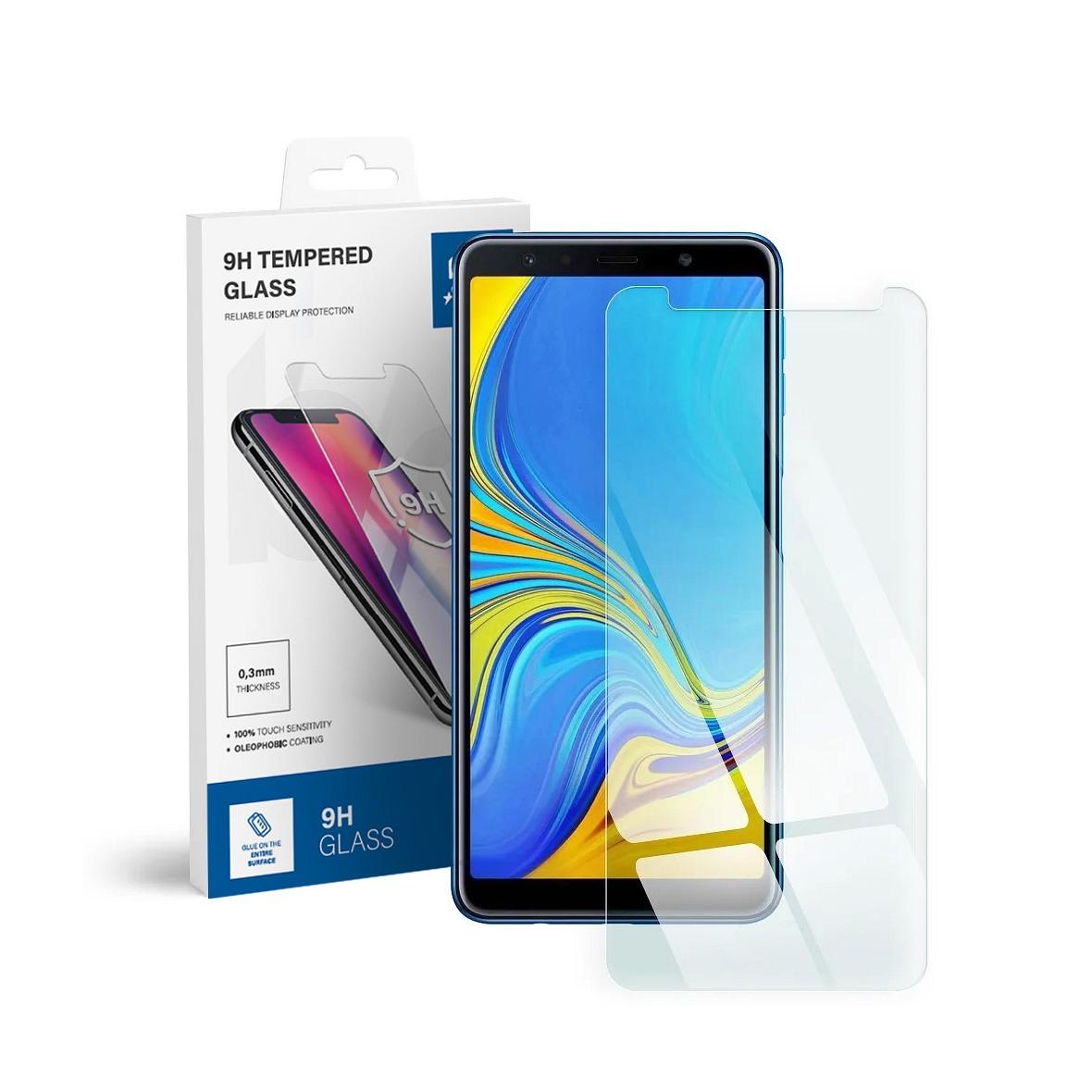 Szkło hartowane do Samsung Galaxy A7 2018 Blue Star