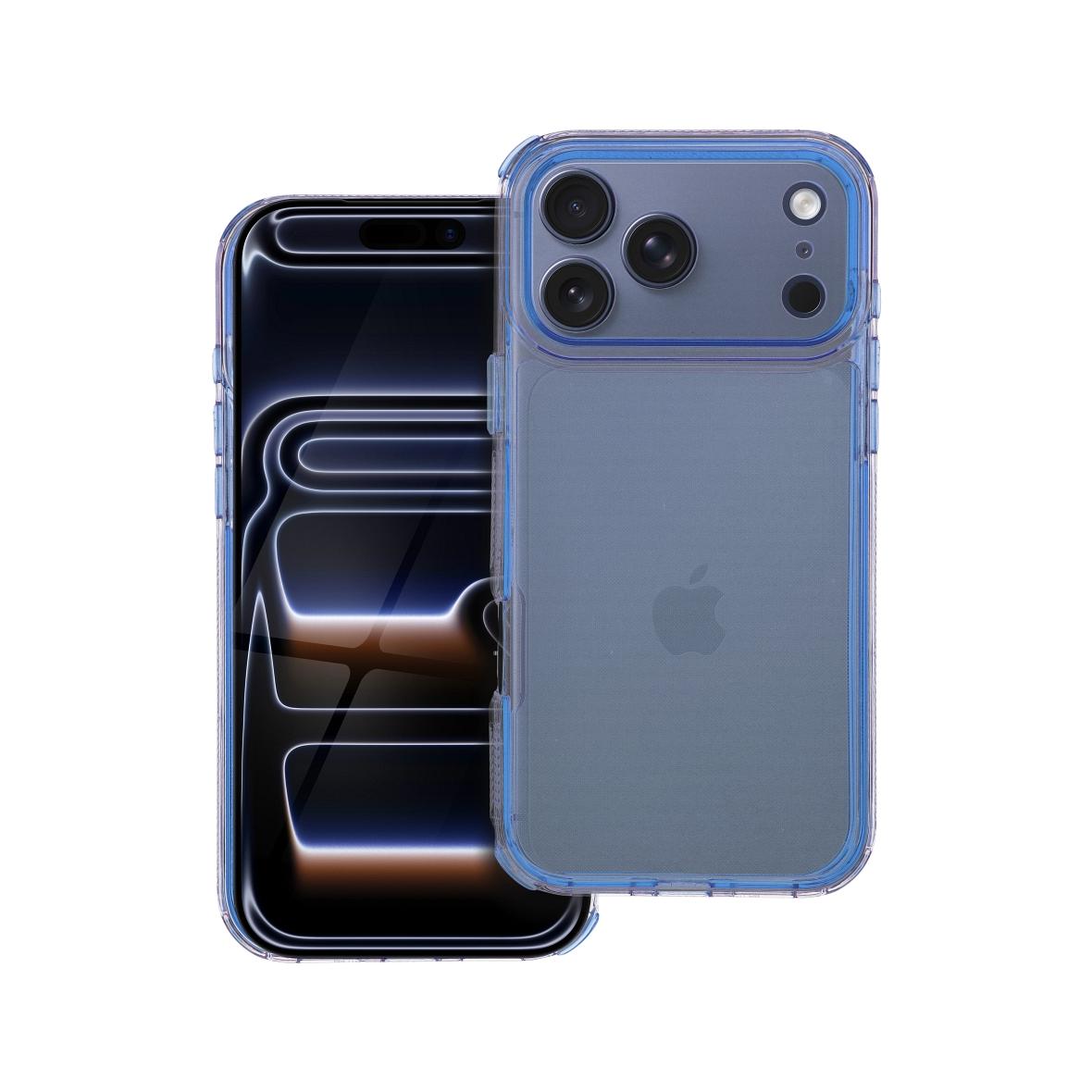 Futerał do iPhone 17 PRO MAX Matrix Clear niebieski