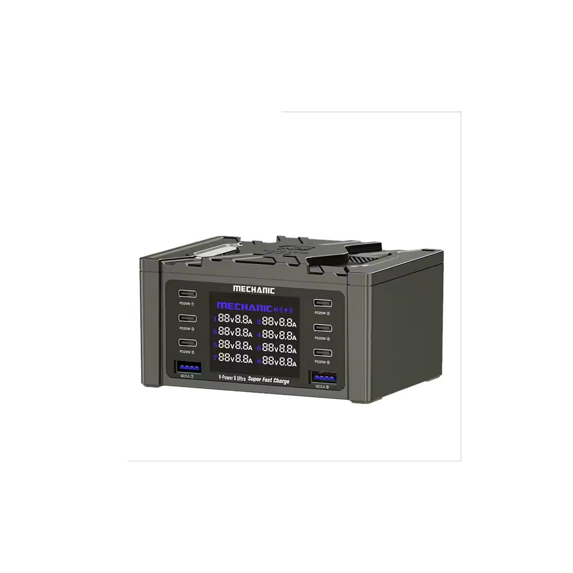 MECHANIC V-POWER 8  DC zasilacz serwisowy / ładowarka  115W