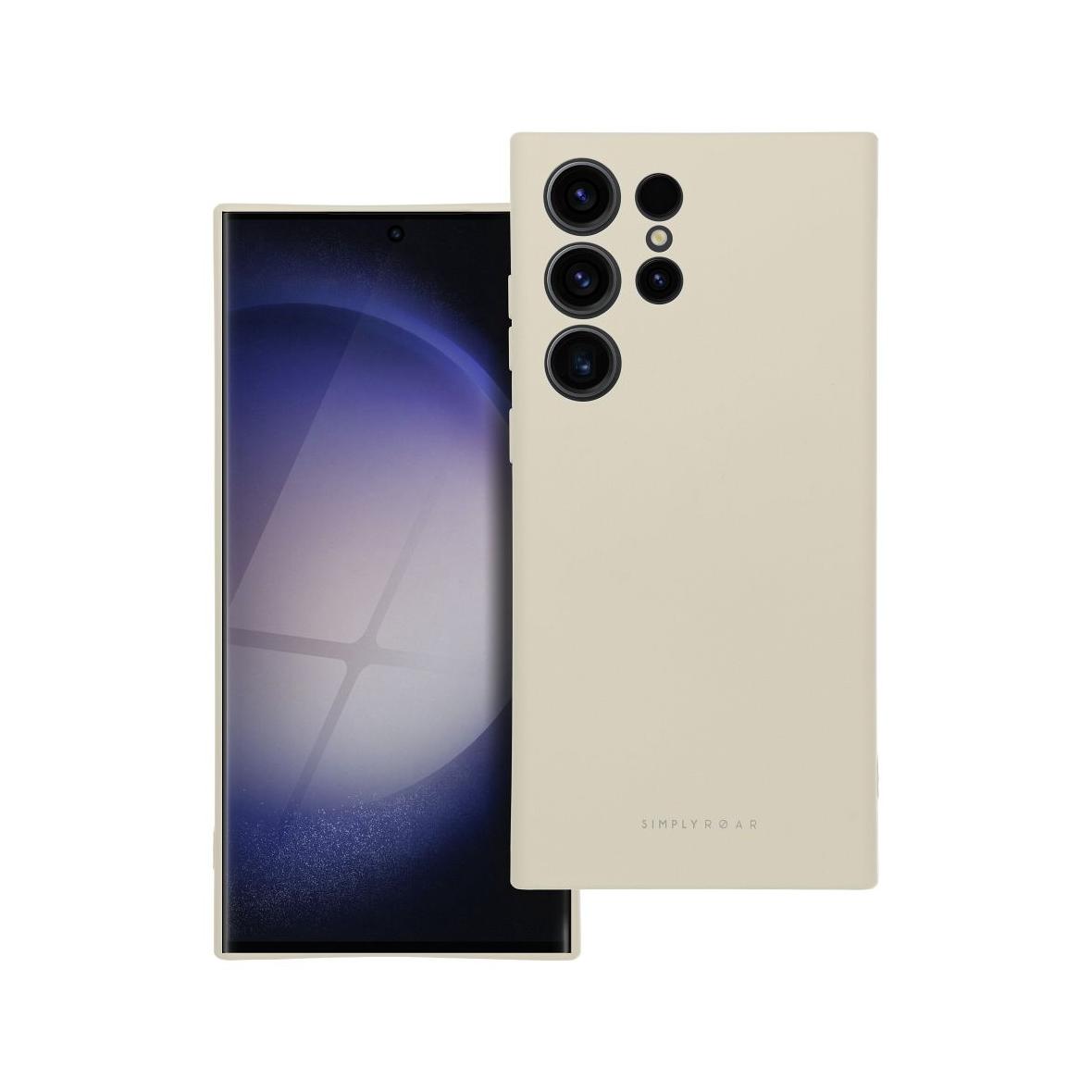 ROAR futerał SPACE do SAMSUNG S23 Ultra Kremowy