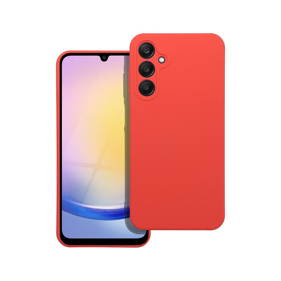Futerał do Samsung A25 5G Silicone brzoskwiniowy