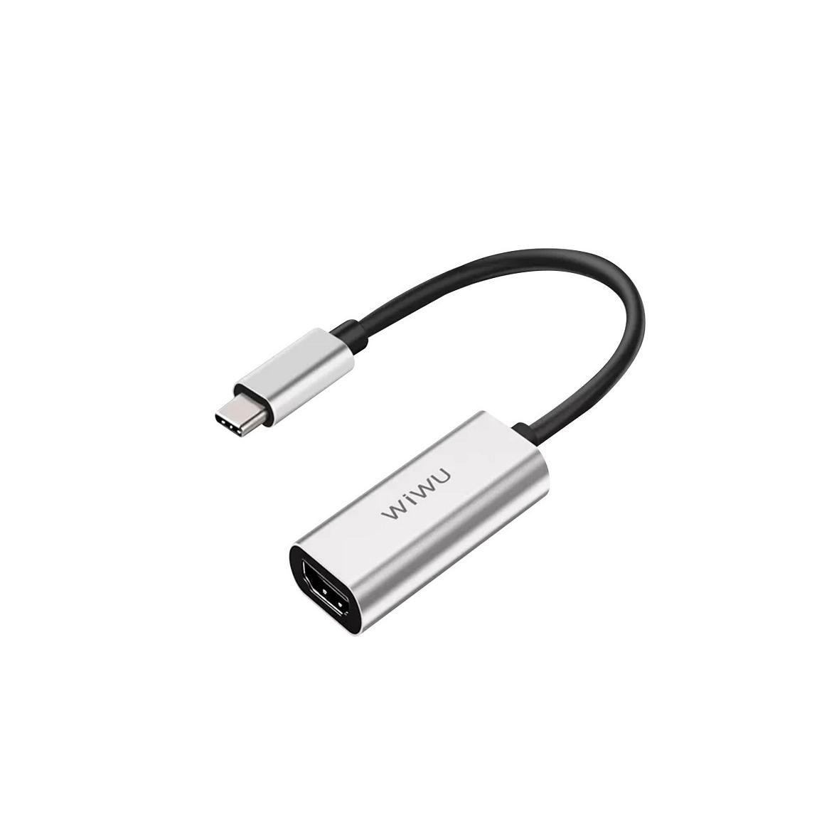 WiWU - Adapter serii Legend Wi-C049 USB C do HDMI - czarny