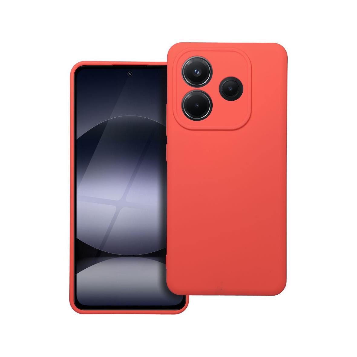 Futerał do Xiaomi Redmi Note 14 5G Silicone brzoskwiniowy