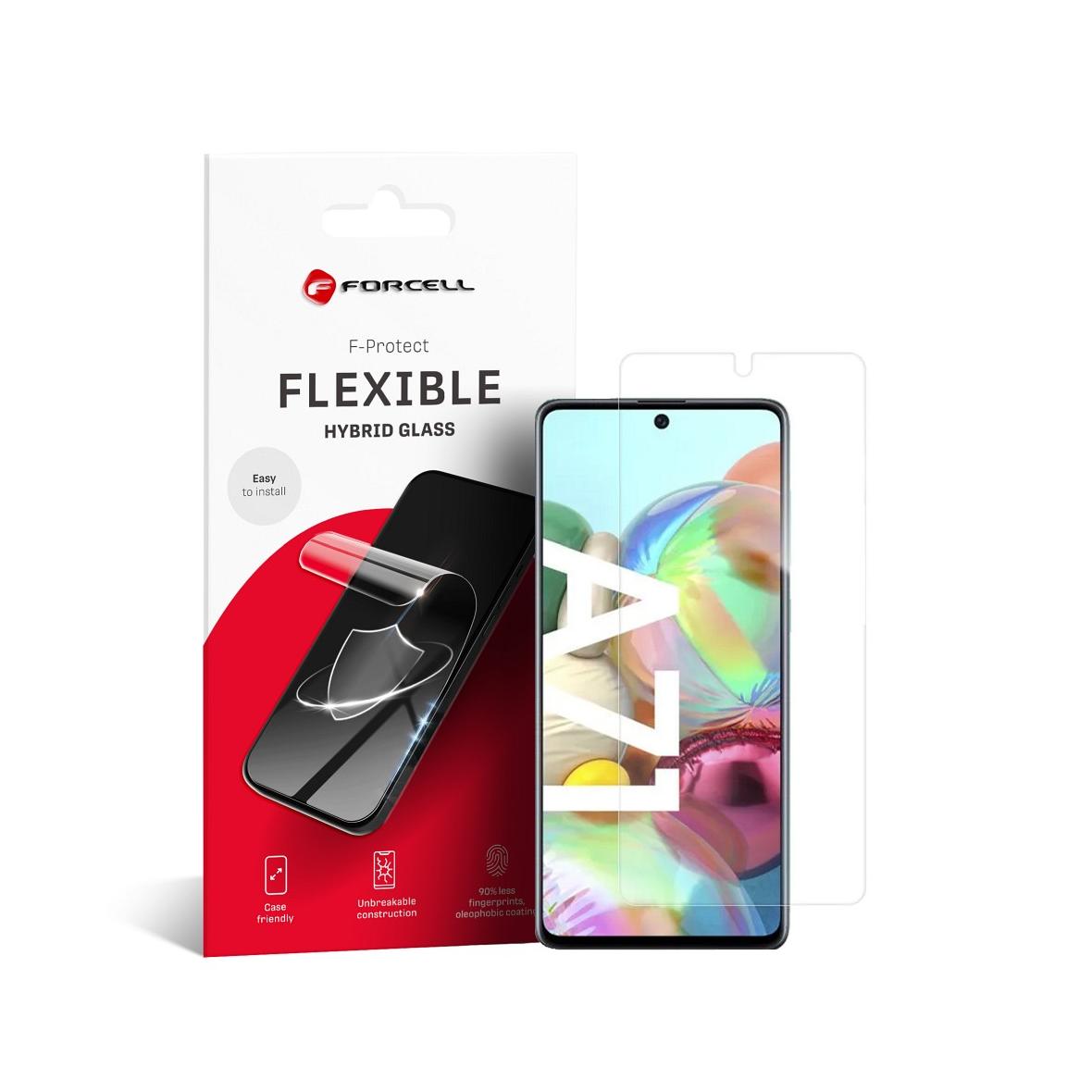 Szkło hybrydowe do Samsung A71 Forcell Flexible Nano Glass