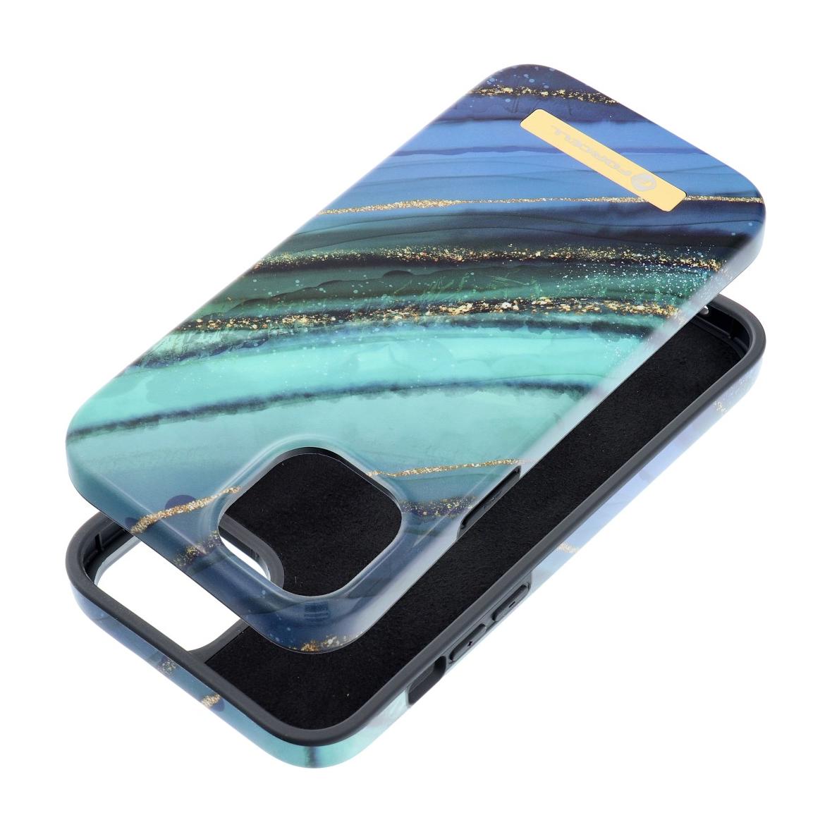 Etui na iPhone 15 PLUS Forcell F-Protect Mirage zgodny z MagSafe jade marble