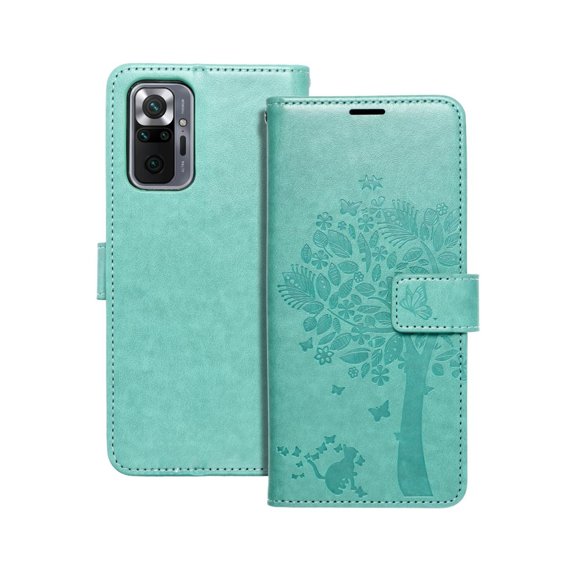 Etui z klapką na Xiaomi Redmi NOTE 10 PRO Mezzo Book drzewo zielone