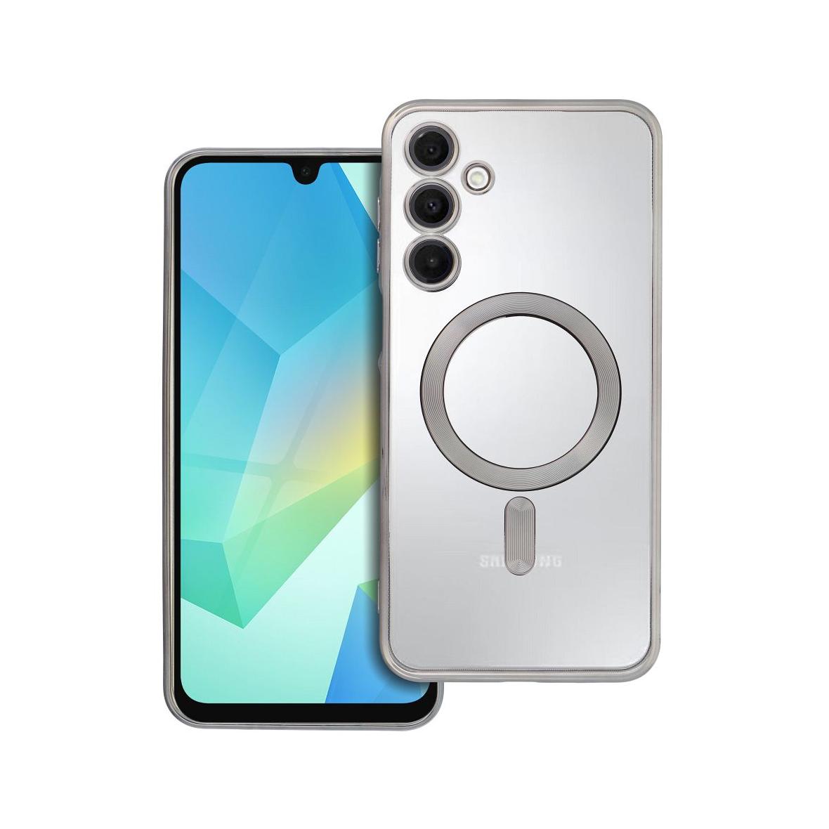 Futerał do Samsung A16 5G / A16 4G Electro Mag Cover zgodny z MagSafe tytanowy szary