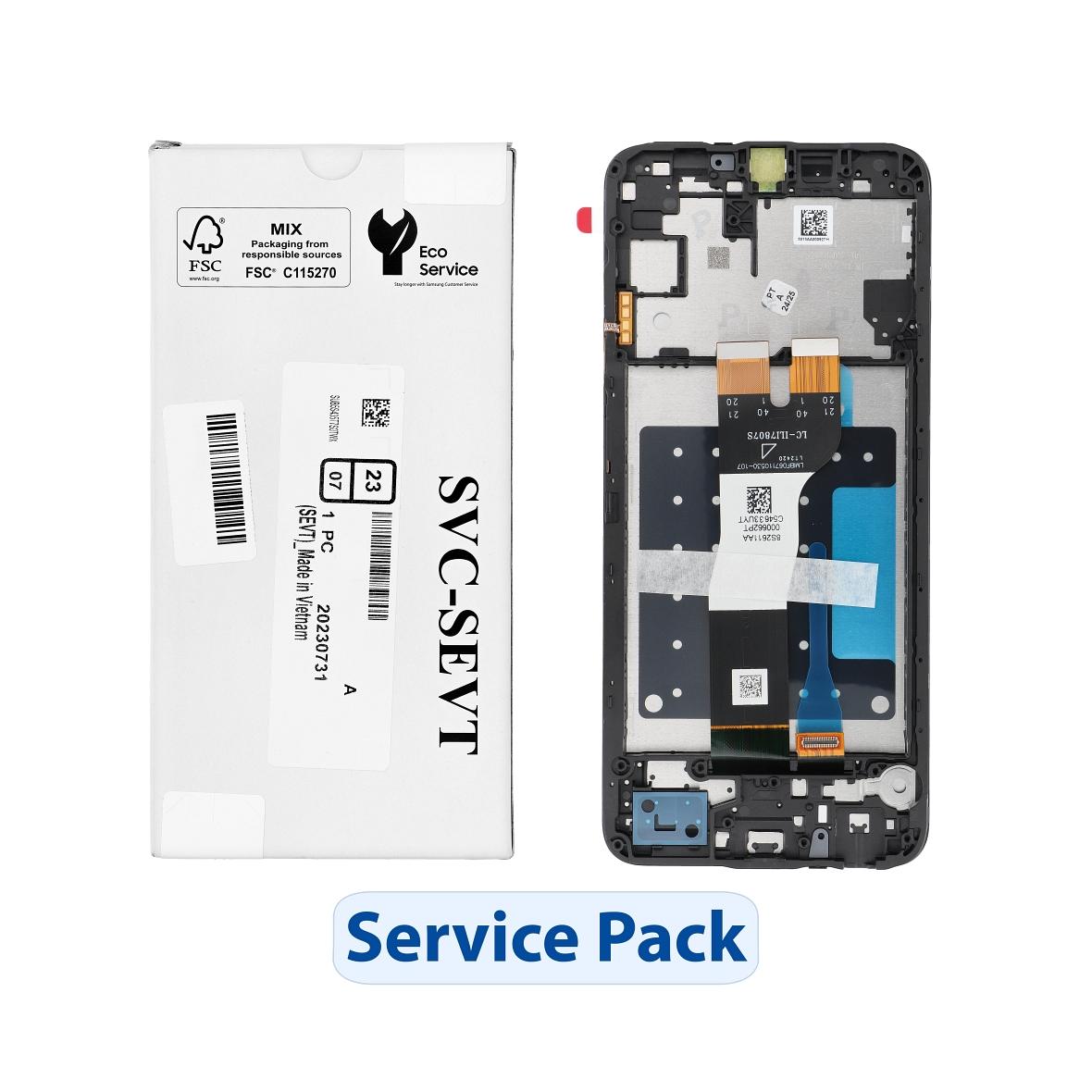 ServicePack Wyświetlacz LCD SAMSUNG A05s A057F GH81-24364A