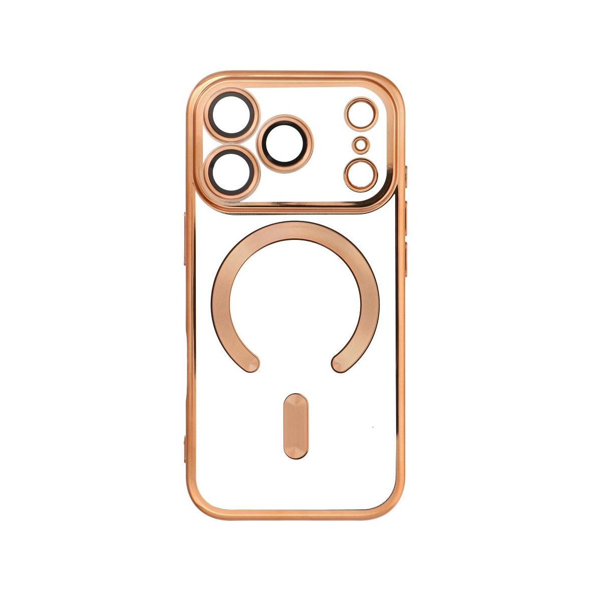 Futerał do iPhone 17 PRO Electro Mag Cover zgodny z MagSafe złoty