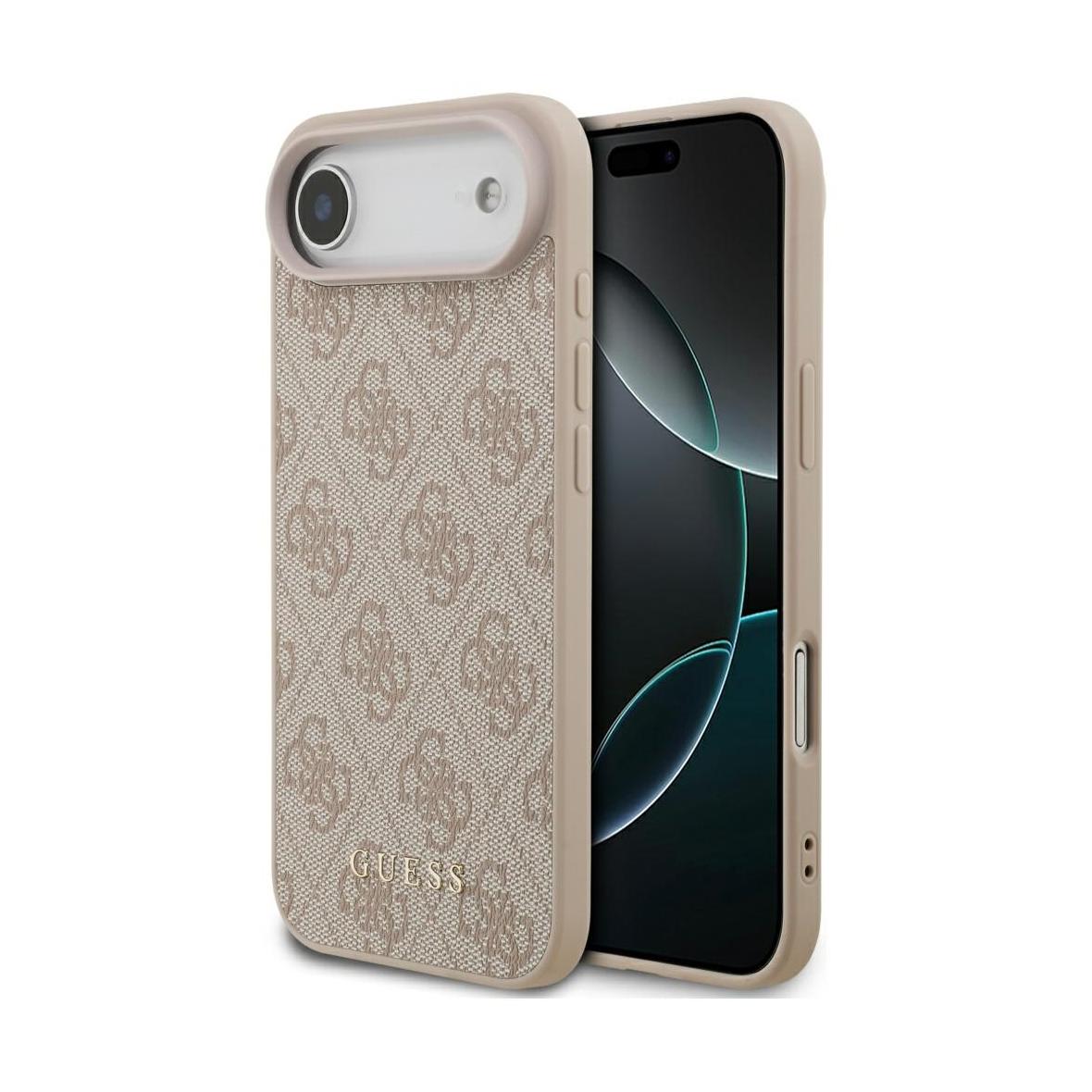 GUESS futerał do IPHONE 17 Air GUHCP17MG4GFPI (PU 4G Classic) różowy