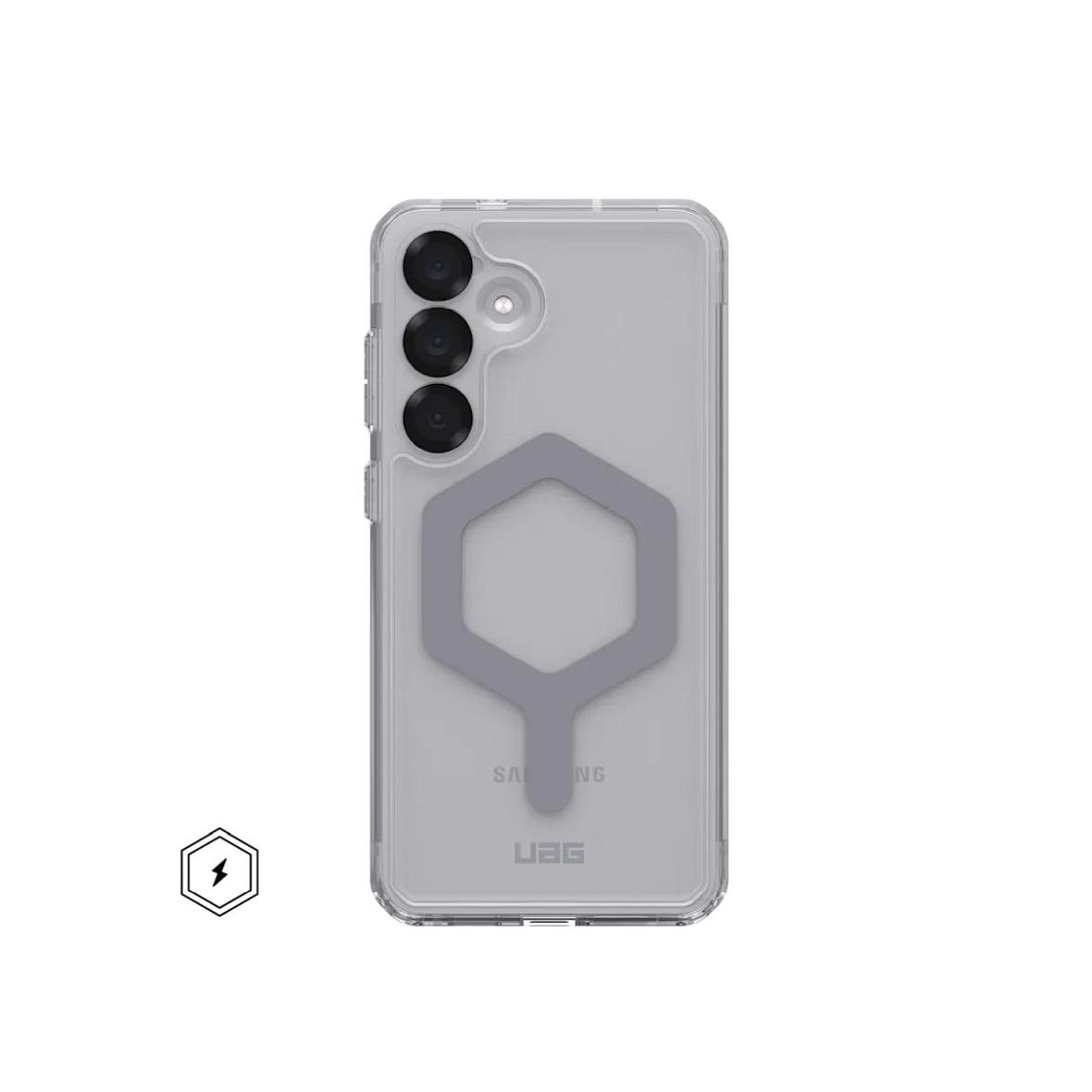 UAG Urban Armor Gear futerał PLYO PRO z wbudowanym modułem magnetycznym do SAMSUNG S25 Plus 5G ice / silver