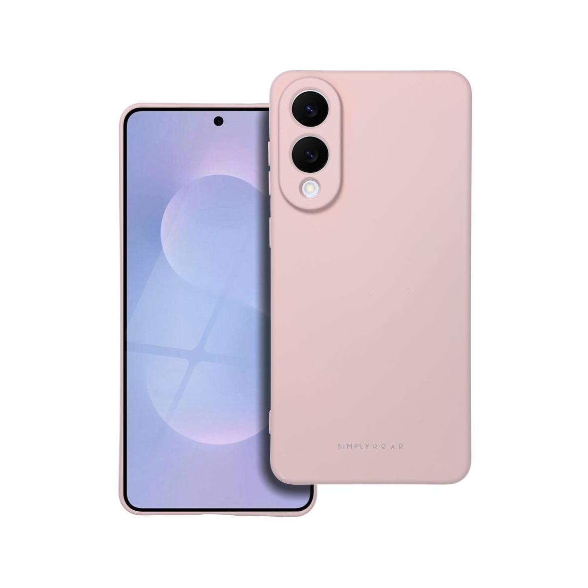 ROAR futerał SPACE do SAMSUNG S25 Edge pudrowy róż