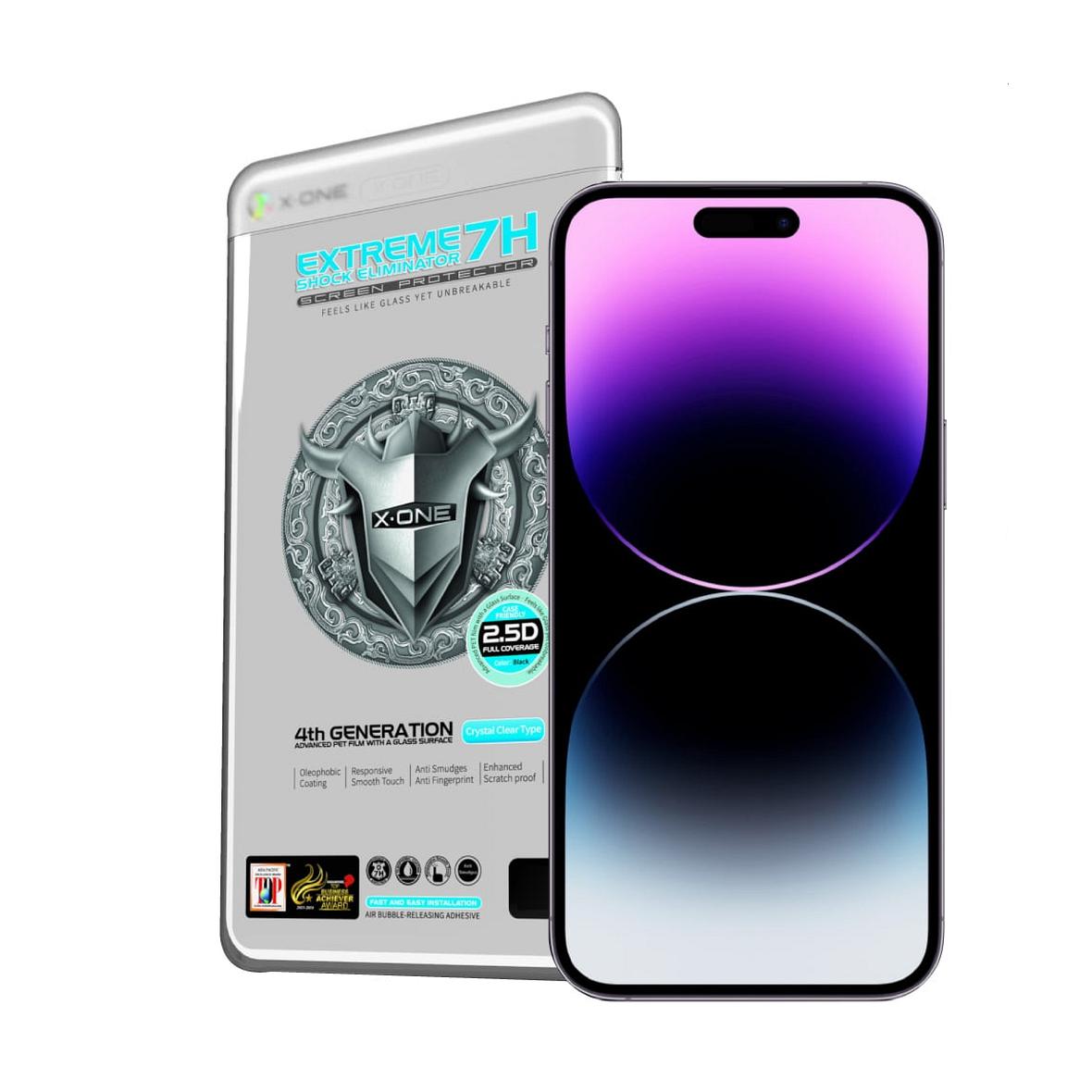 Protektor LCD X-ONE Extreme Shock Eliminator 4th gen. - do iPhone 14 Pro Max/15 Plus