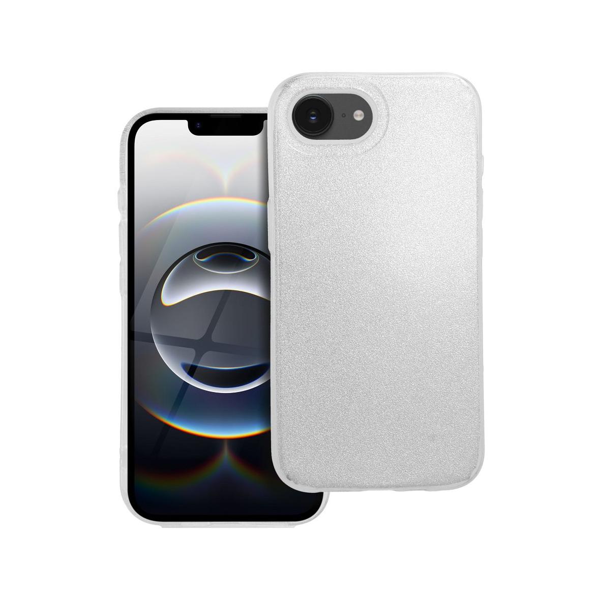 Futerał do iPhone 16e (SE 4 2025) / 17e Shining srebrny