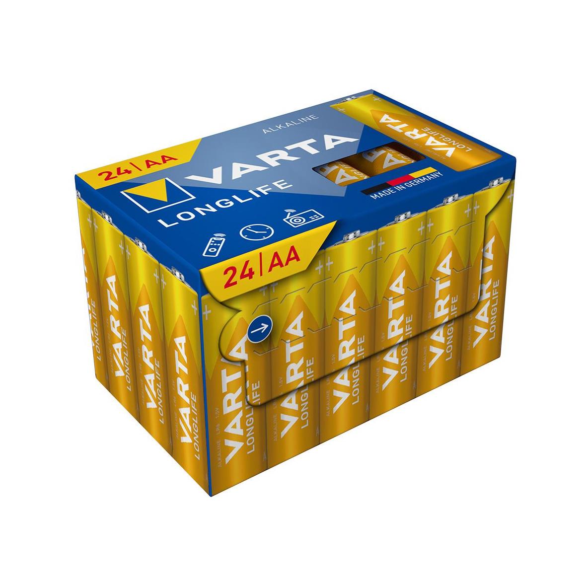 VARTA bateria alkaliczna R6 (AA) Longlife 24 szt