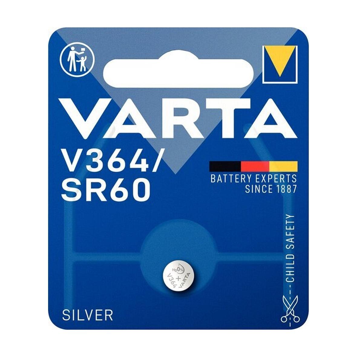 VARTA bateria srebrowa V364 (Typ SR60) 1 szt