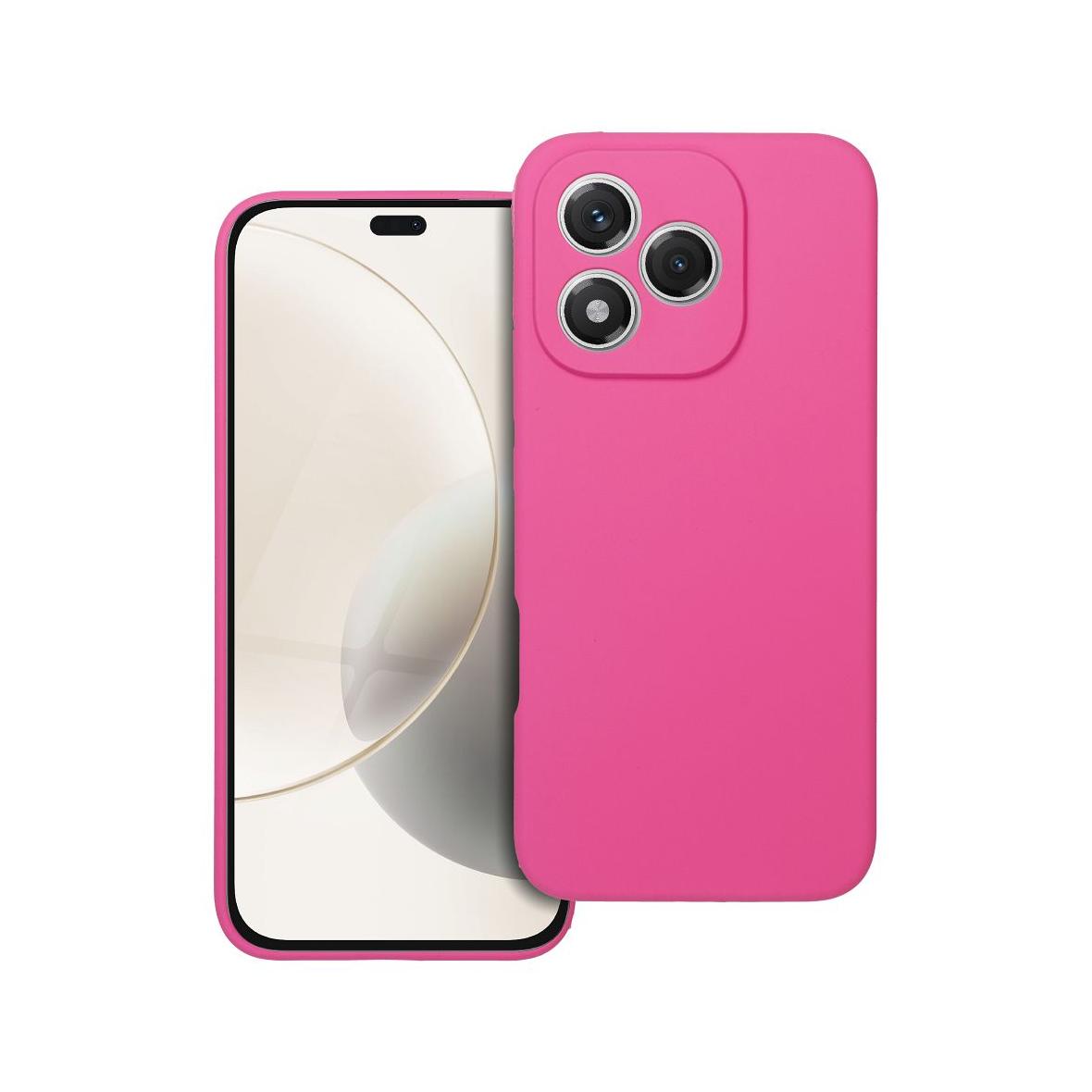 Futerał do Honor 400 LITE Silicone 2mm różowy