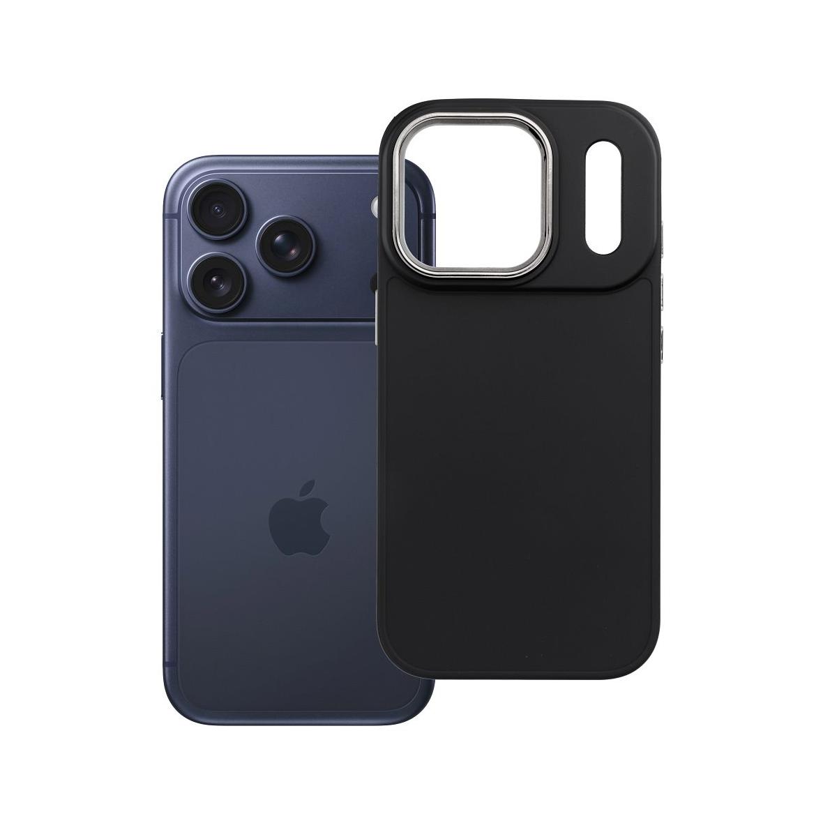 Futerał do iPhone 17 PRO Frame czarny