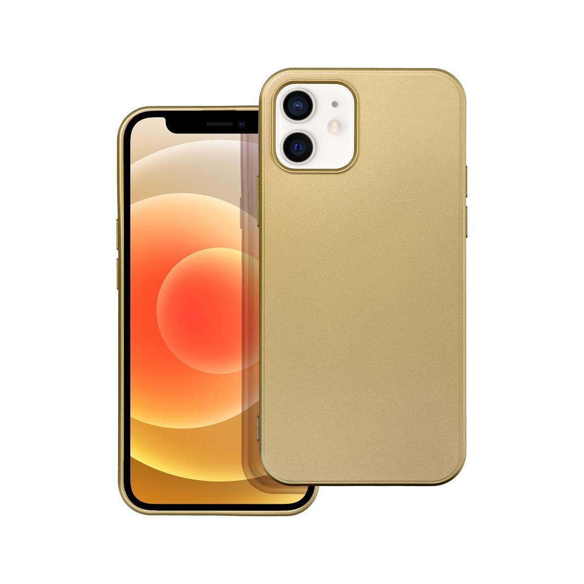 Futerał METALLIC do IPHONE 12 / 12 Pro złoty