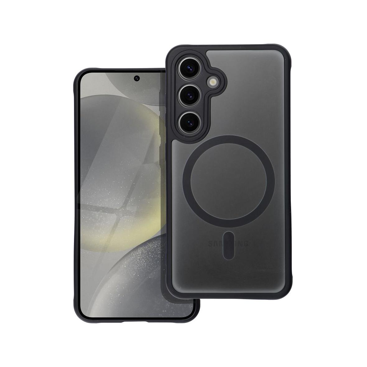 Futerał do Samsung S24 Full Matte Mag Cover zgodny z MagSafe czarny