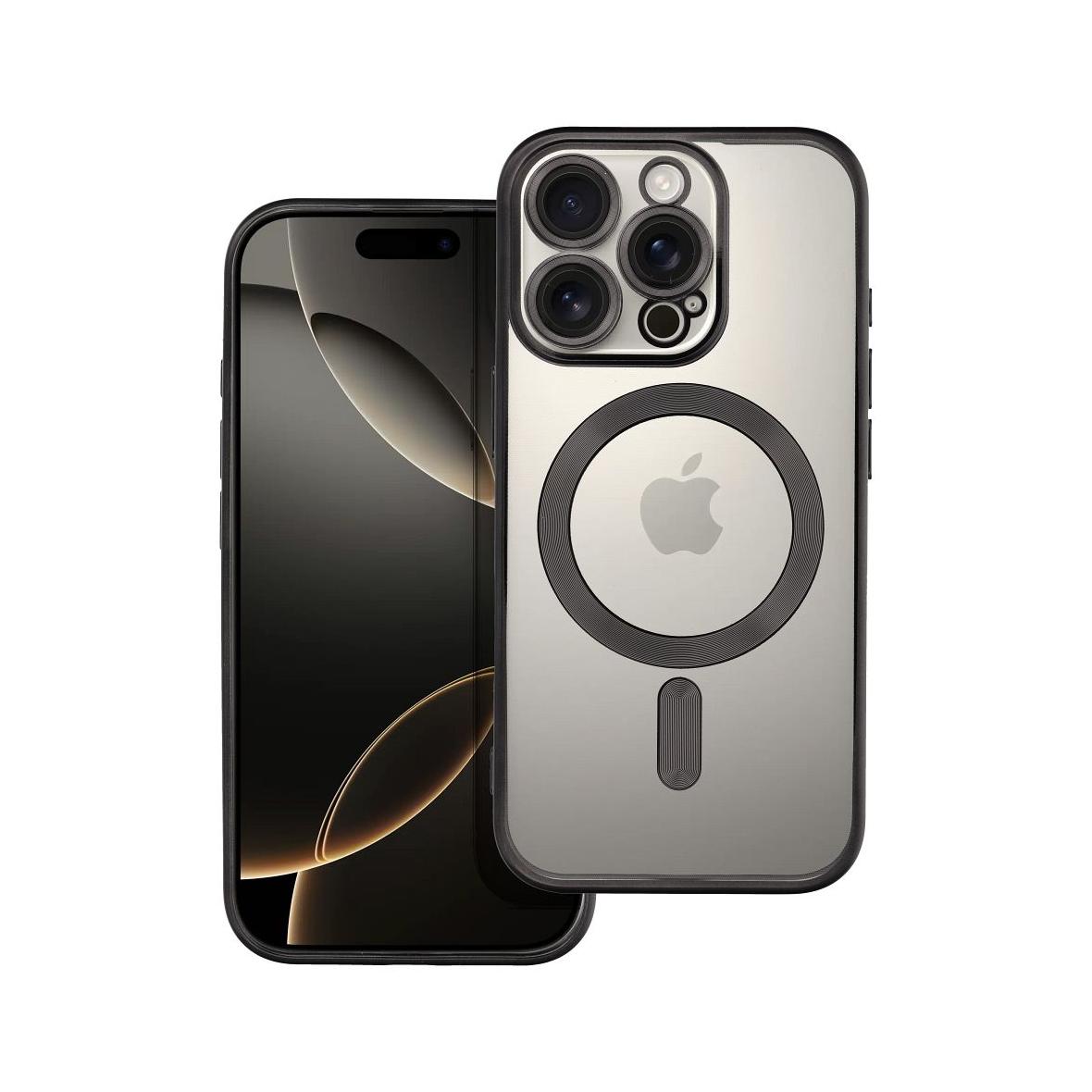 Futerał do iPhone 16 PRO Electro Mag Cover zgodny z MagSafe czarny