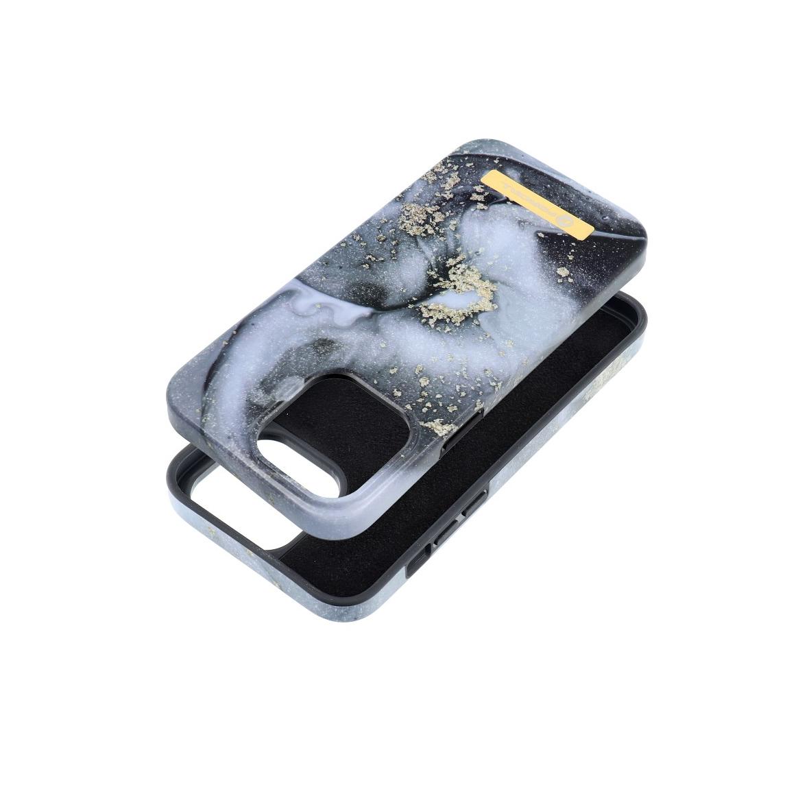 Etui na iPhone 14 PRO MAX Forcell F-Protect Mirage zgodny z MagSafe marble mist