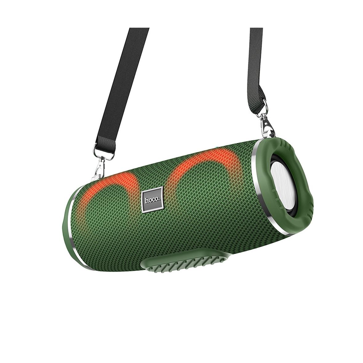 Głośnik bezprzewodowy LED 2 x 5W 2h Hoco HC12 zielony