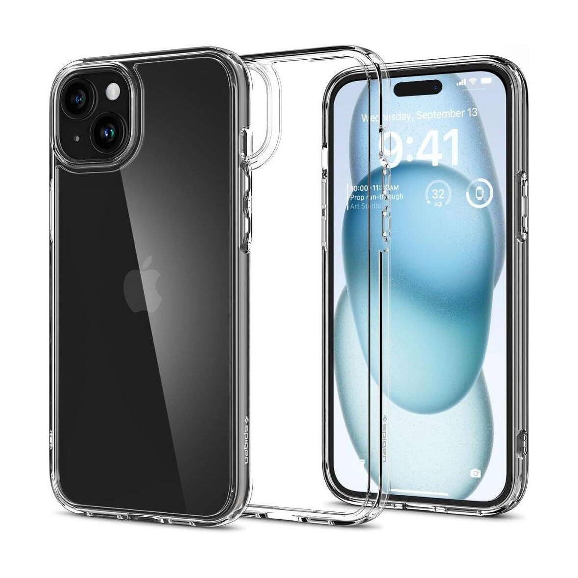 SPIGEN futerał ULTRA HYBRID do IPHONE 16 crystal clear