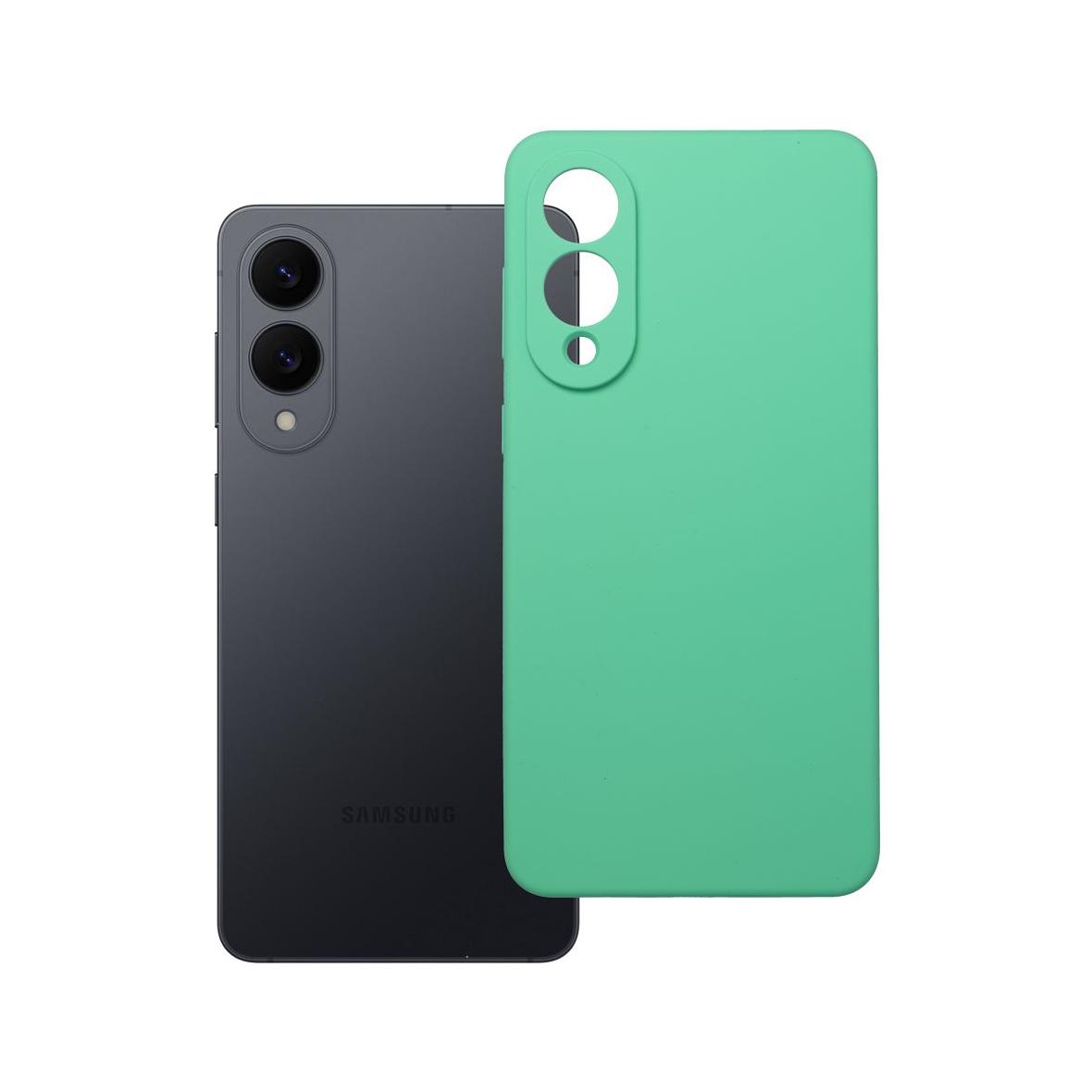 Futerał do Samsung S25 EDGE Silicone 2mm miętowy
