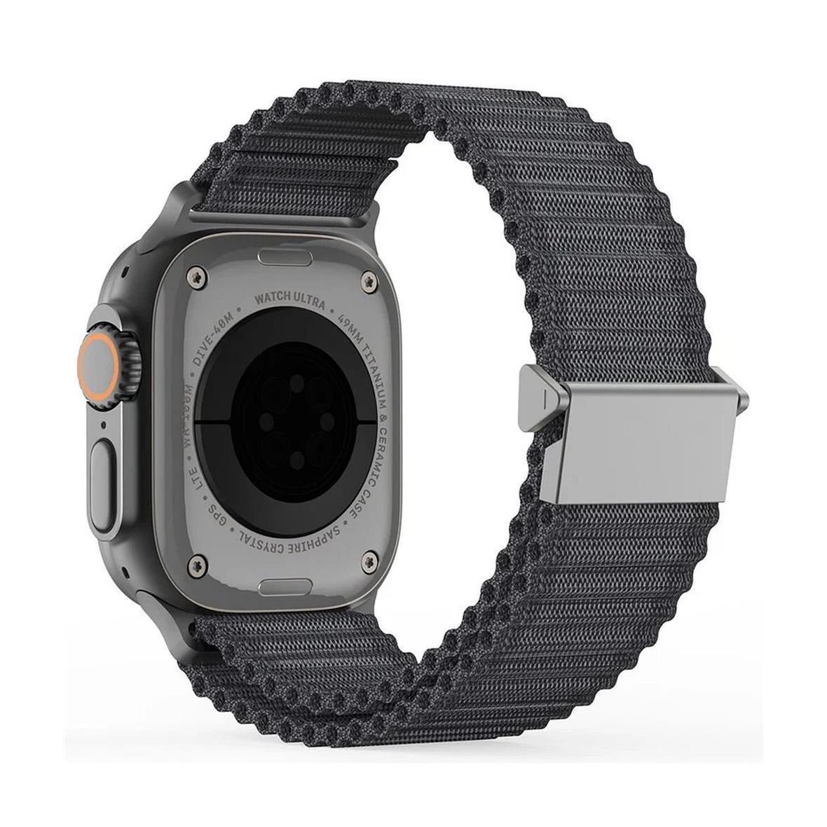 DUX DUCIS pasek YC nylonowy do Apple Watch 38 / 40 / 41 / 42mm szary