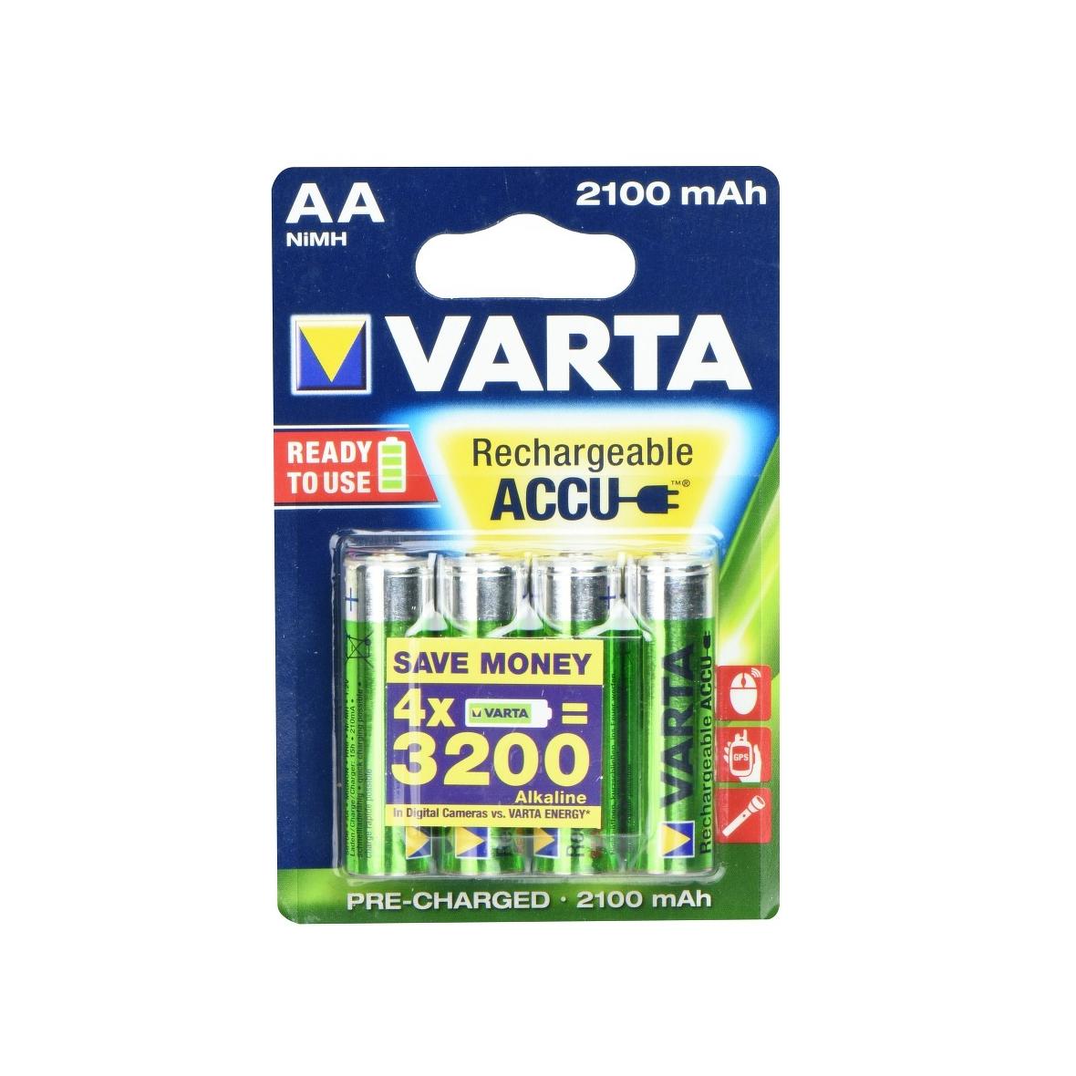 VARTA bateria akumulatorowa R6 (AA) 2100 mAh 4 szt