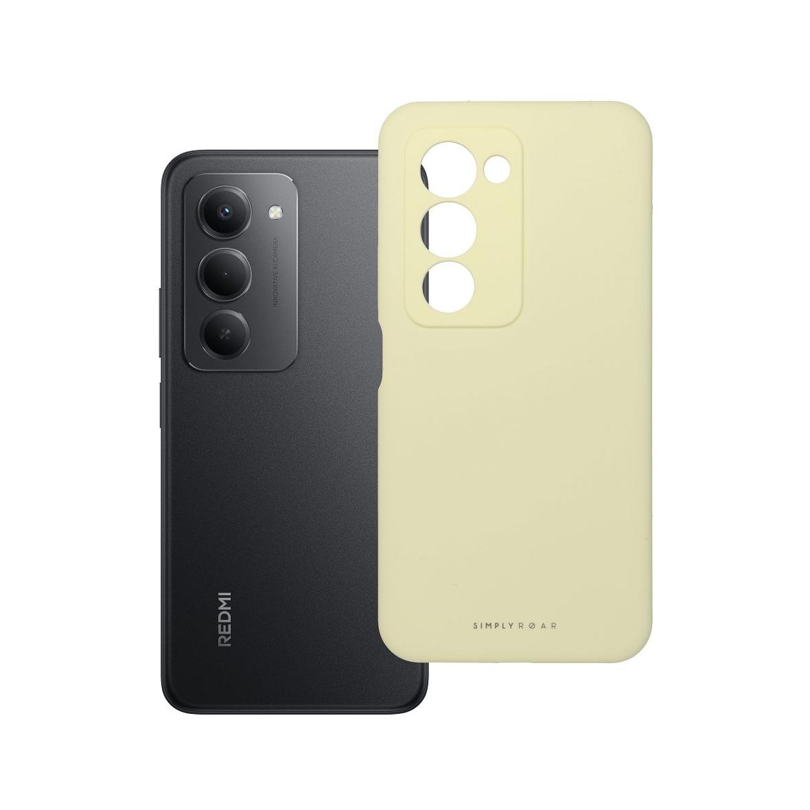 ROAR futerał CLOUD SKIN do XIAOMI Redmi 15 4G / 5G (171,1mm) Jasnożółty