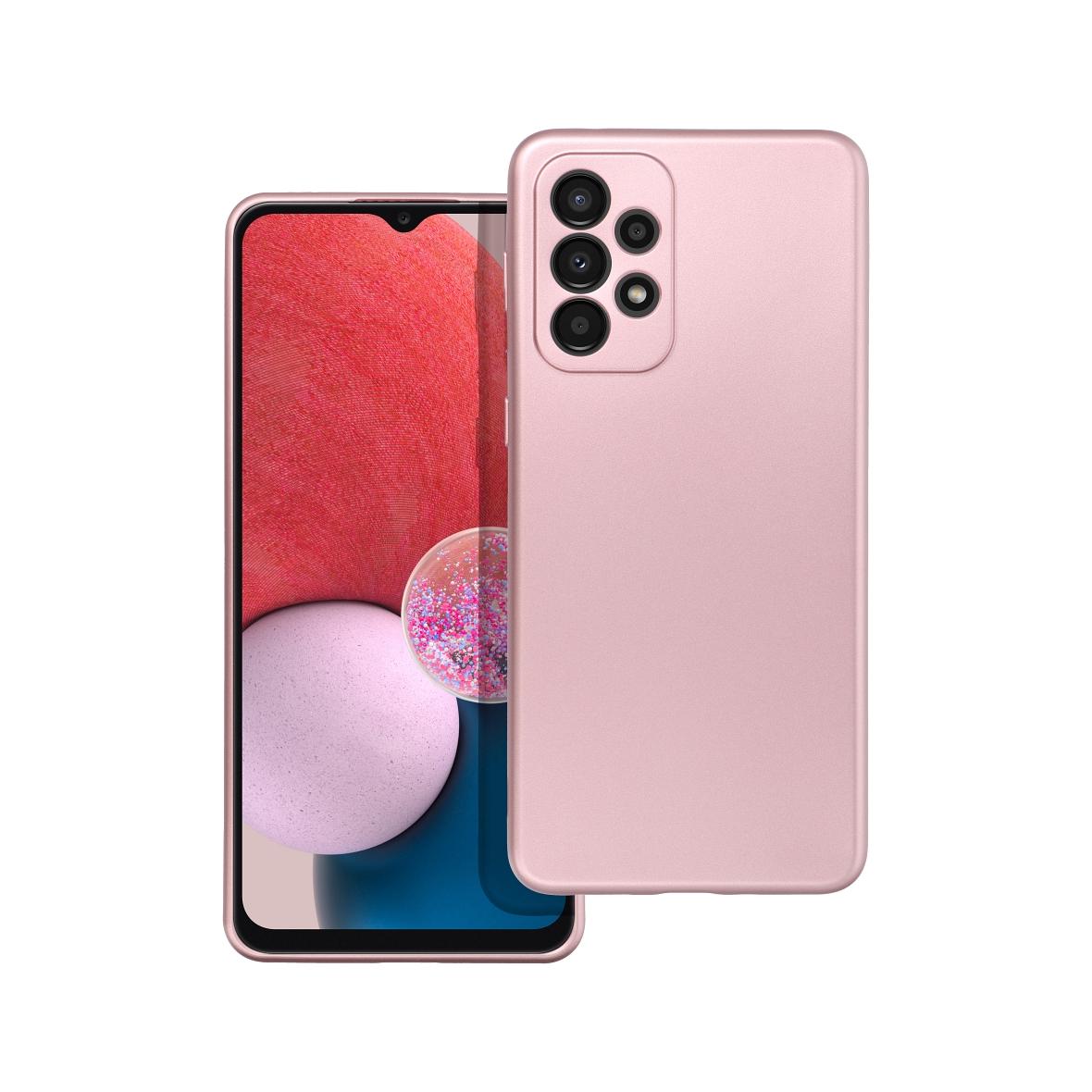Futerał METALLIC do SAMSUNG A53 5G różowy
