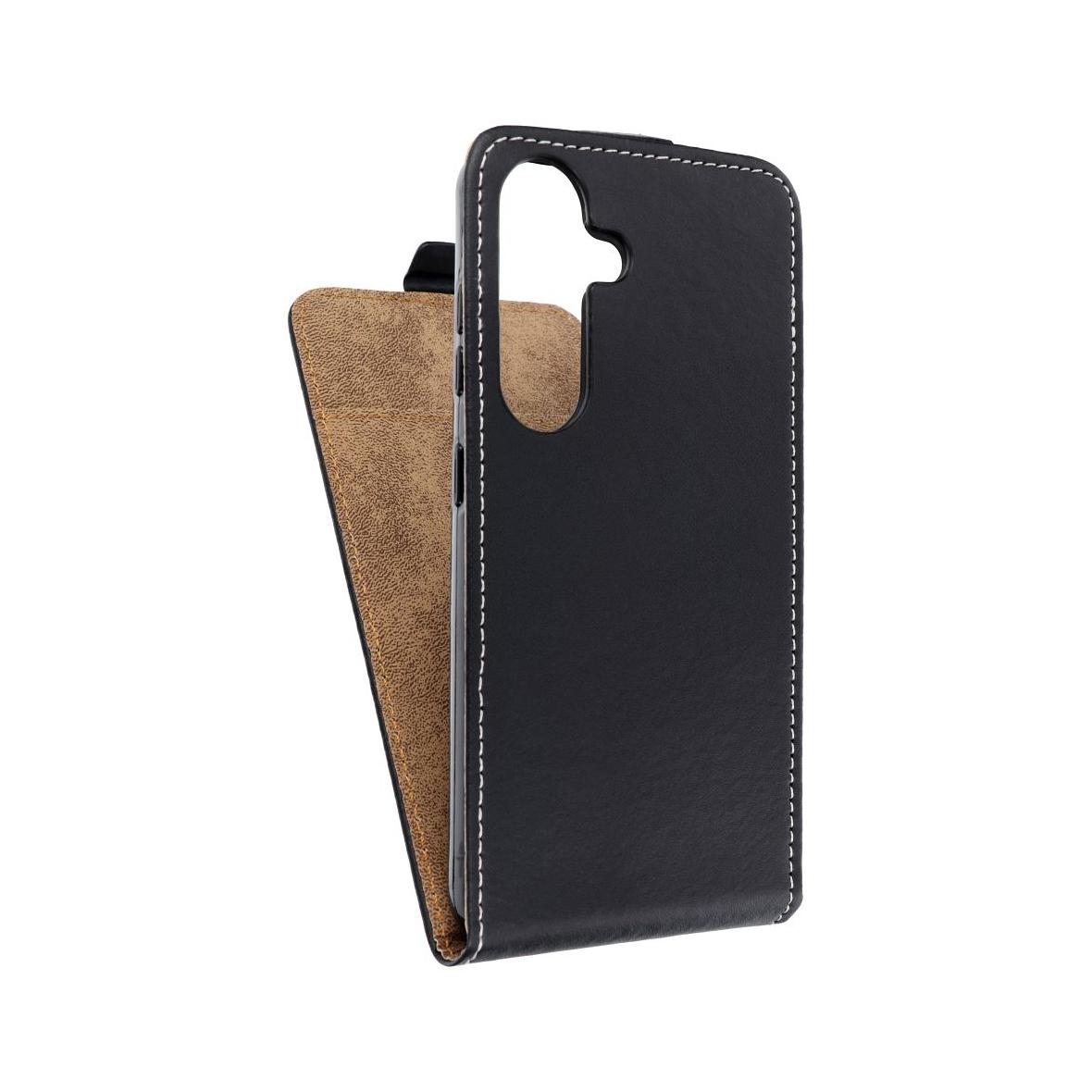 Kabura SLIM FLEXI FRESH pionowa do SAMSUNG S25 czarna