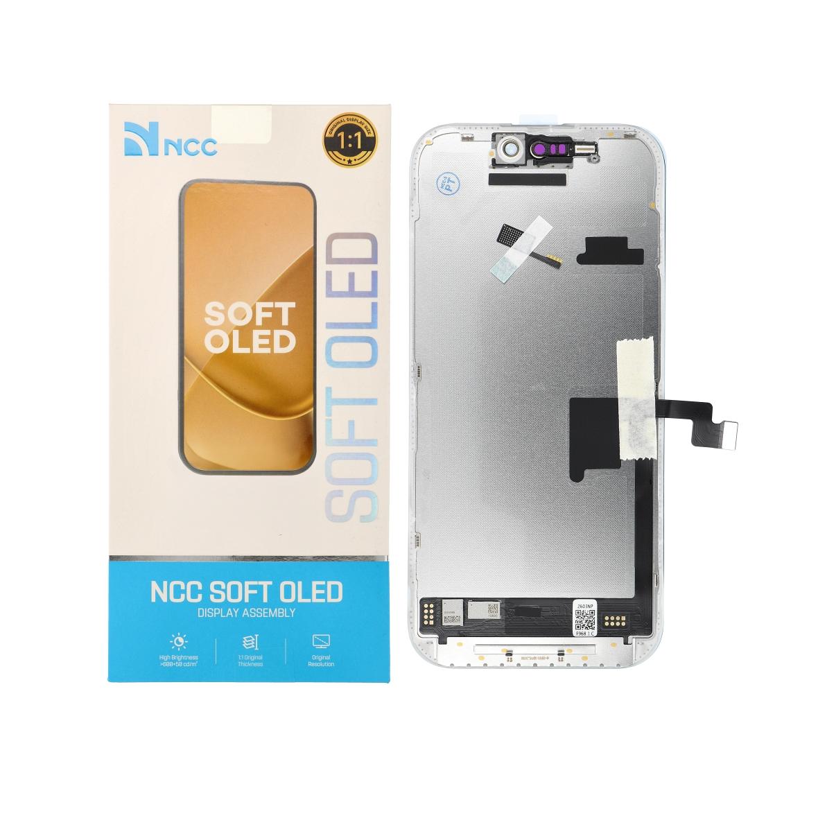 NCC Wyświetlacz do IPHONE 16 Pro Soft Oled 120Hz (możliwa wymiana IC)