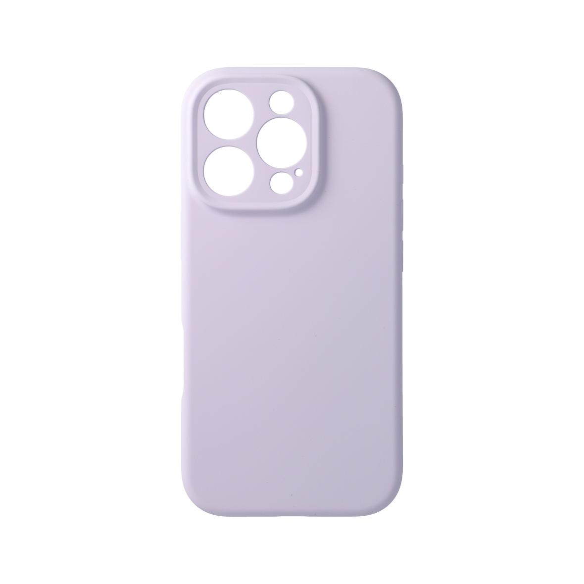 Etui na iPhone 16 PRO Forcell F-Protect Rubber Premium zgodny z MagSafe fiołkoworóżowy 0INT