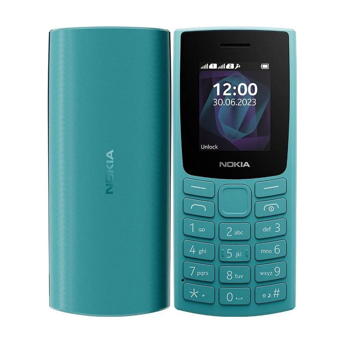 Telefon komórkowy Nokia 105 2021 Dual SIM 4G niebieski