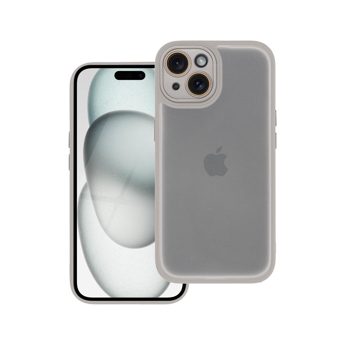 Futerał do iPhone 15 Variete stalowy