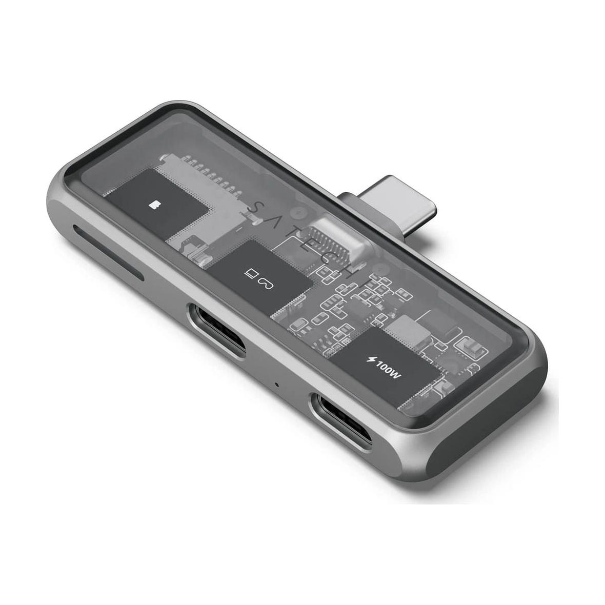 Adapter HUB 3w1 USB C Satechi Mobile XR ST-HXRSDM szary