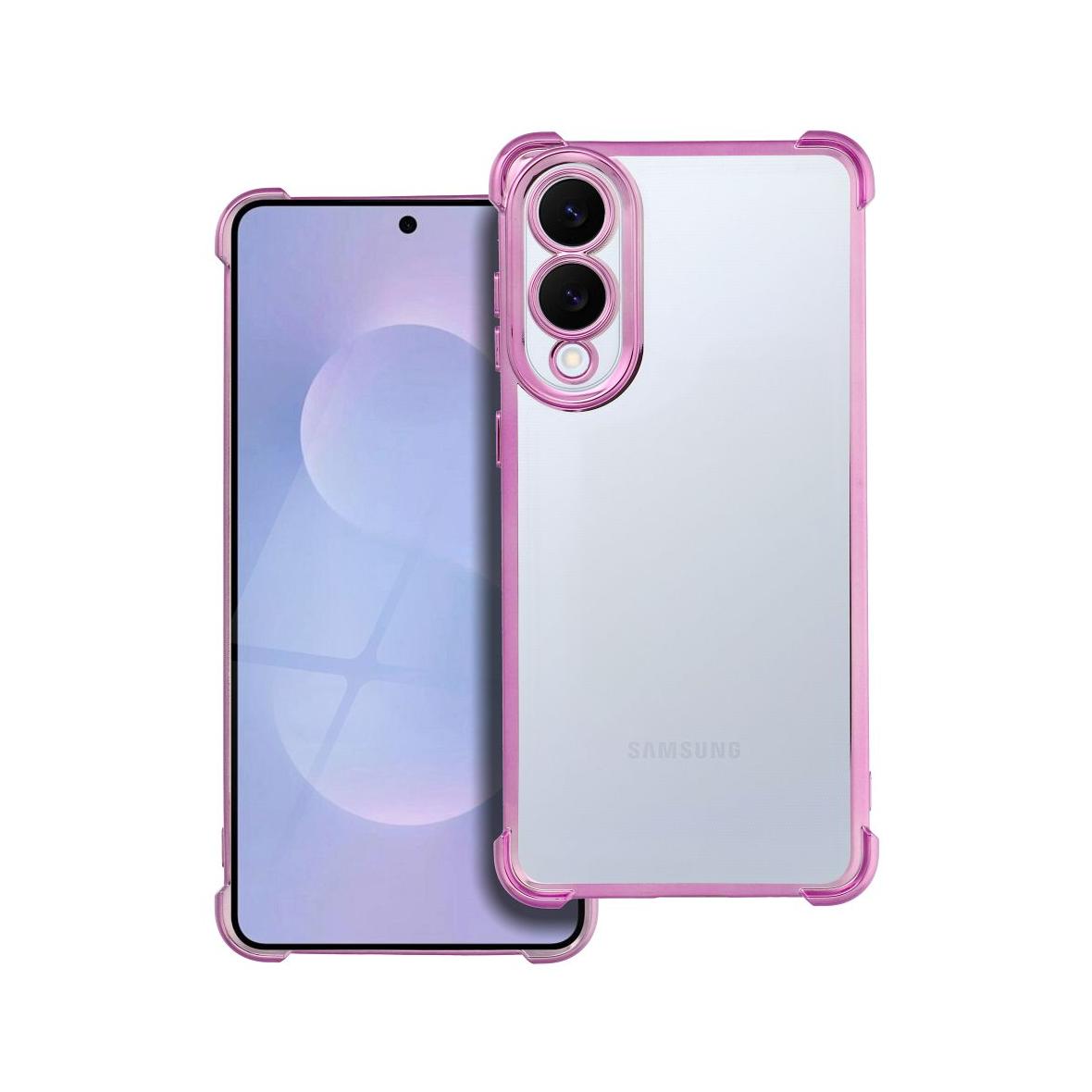 Futerał do Samsung S25 EDGE Antishock Electro purpurowy