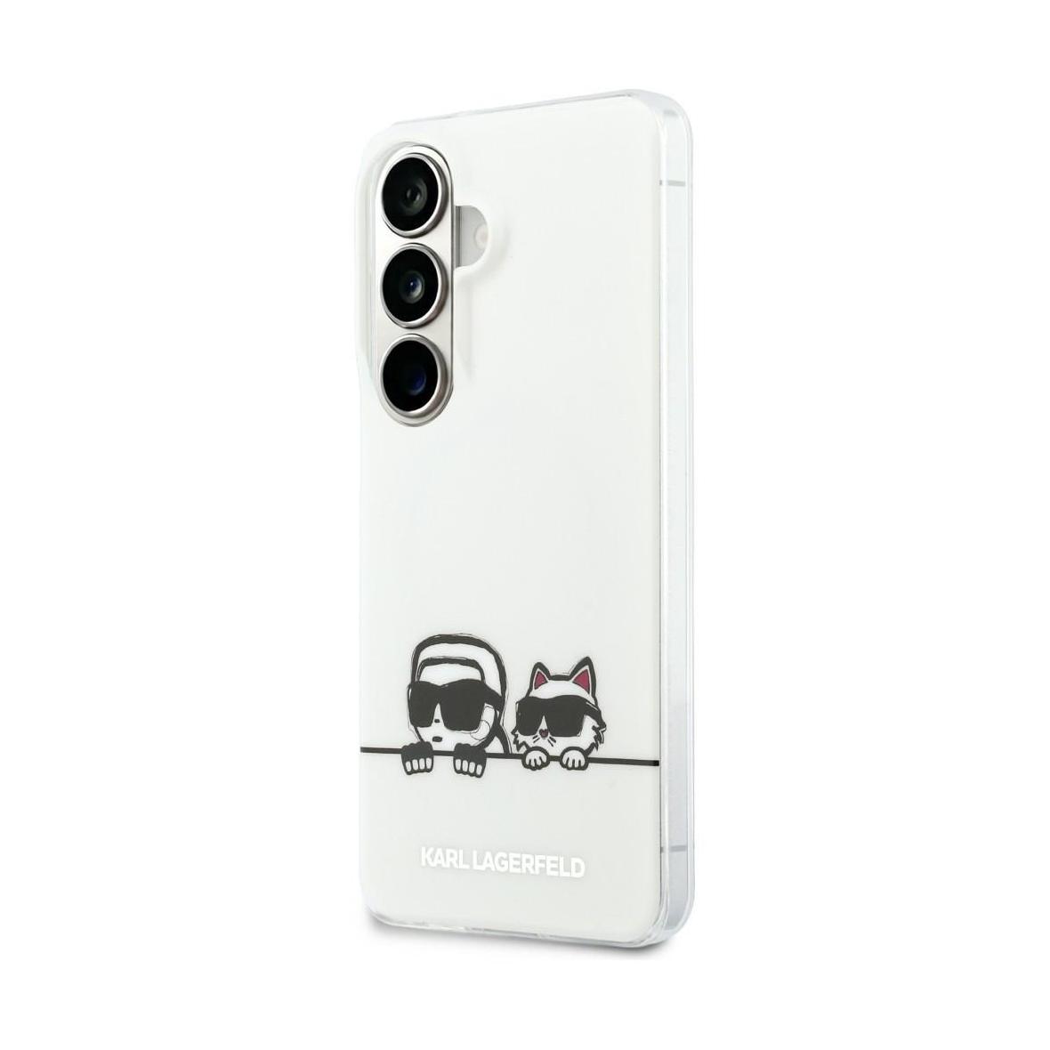 KARL LAGERFELD futerał do SAMSUNG S26 KLHMS26S6HPKACH (Magnetic IML K&C Peekaboo) transparentny