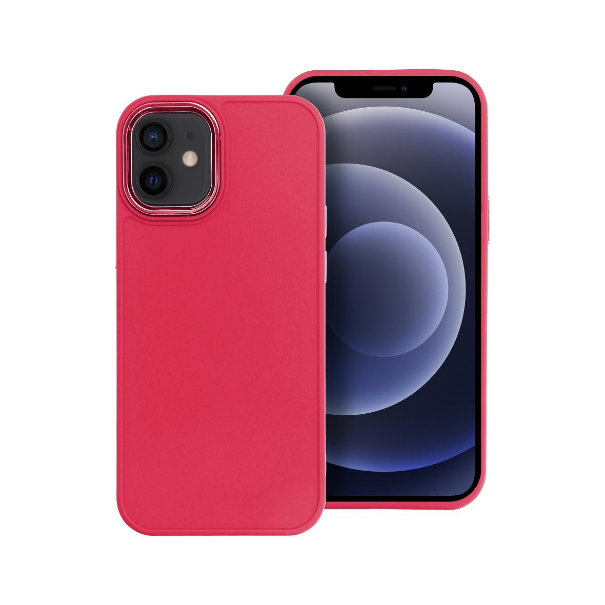 Futerał do iPhone 12 MINI Frame magenta