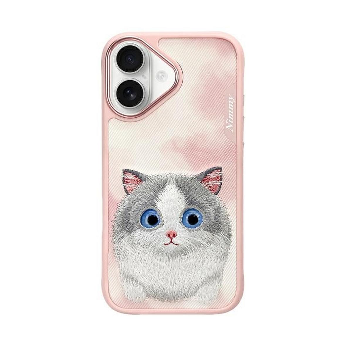 NIMMY futerał BIG EYED PET 2.0 Cat do IPHONE 16 różowy